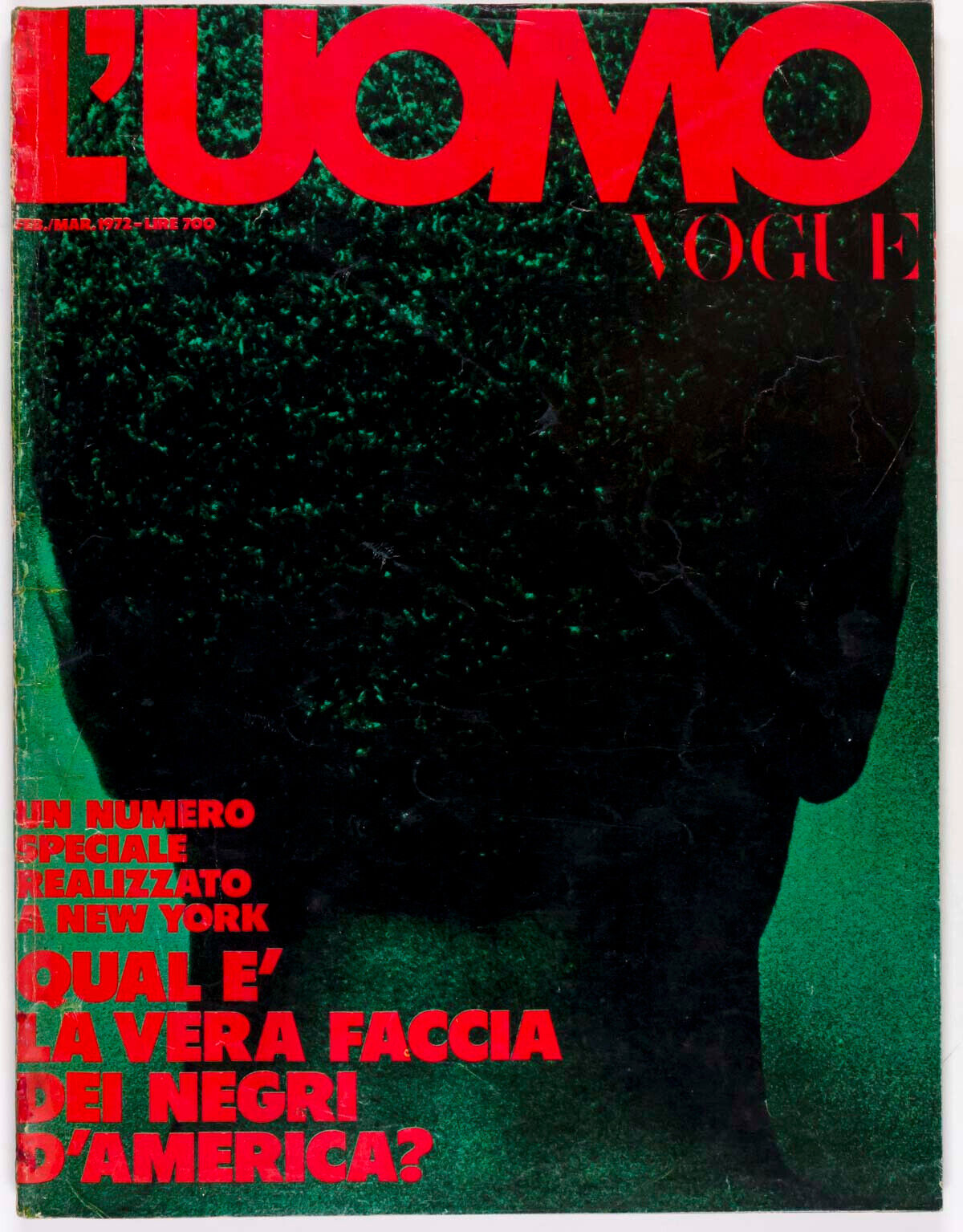 1st BLACK ISSUE L'uomo Vogue JAMES BALDWIN Miles Davis WILLI SMITH Joe Frazier A