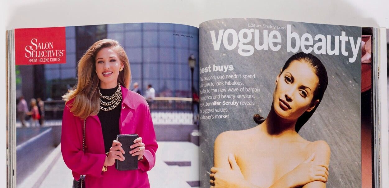 STEPHANIE SEYMOUR Christy Turlington HELENA CHRISTENSEN Claudia Schiffer ~ VOGUE