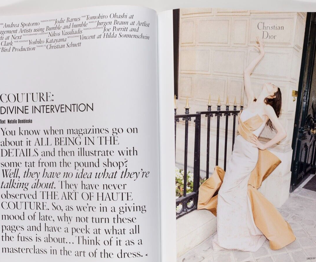 ALAIA Vivienne Westwood GALLIANO Sarah Moon HELMUT LANG  10 magazine 2010 Summer