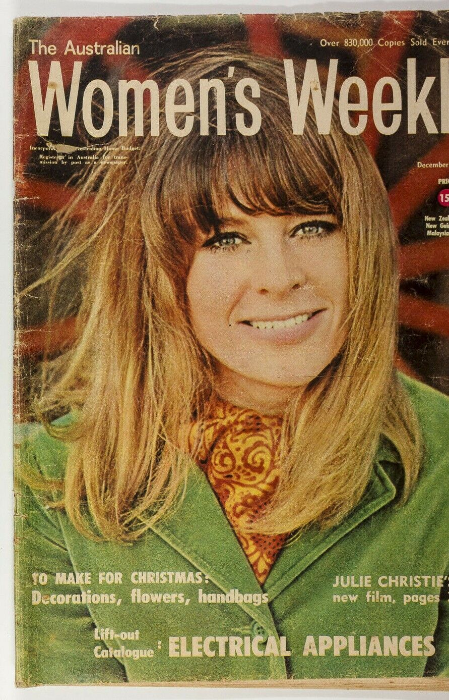 JULIE CHRISTIE Terence Stamp PETER FINCH Bryn Griffiths ZARA HOLT Women's Weekly