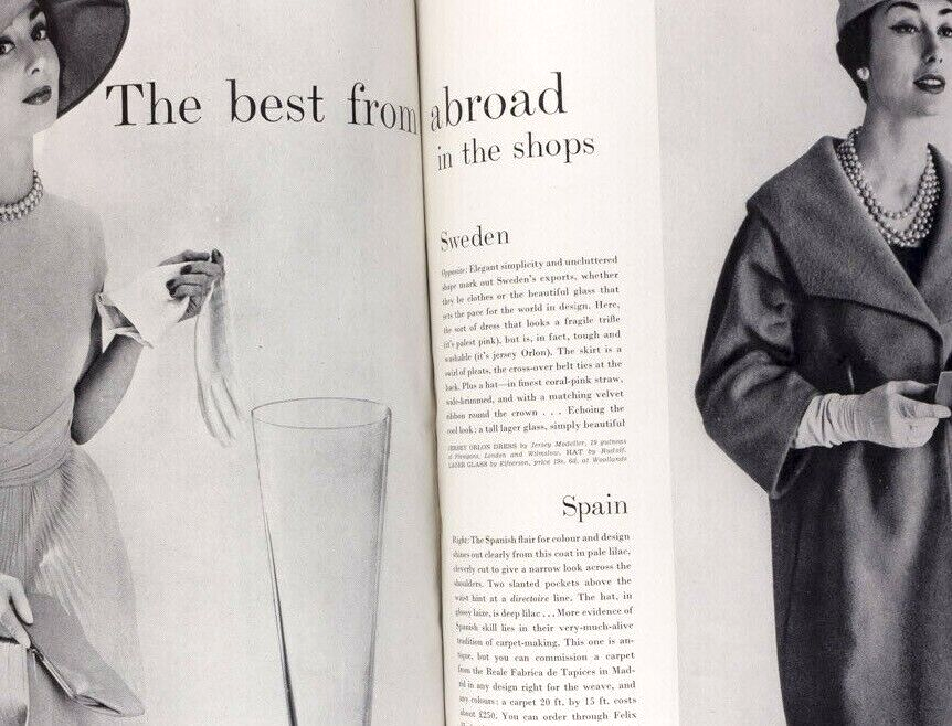 Norman Parkinson RENE BOUCHE Marc Chagall INGRID BERGMAN Gruau VOGUE magazine UK