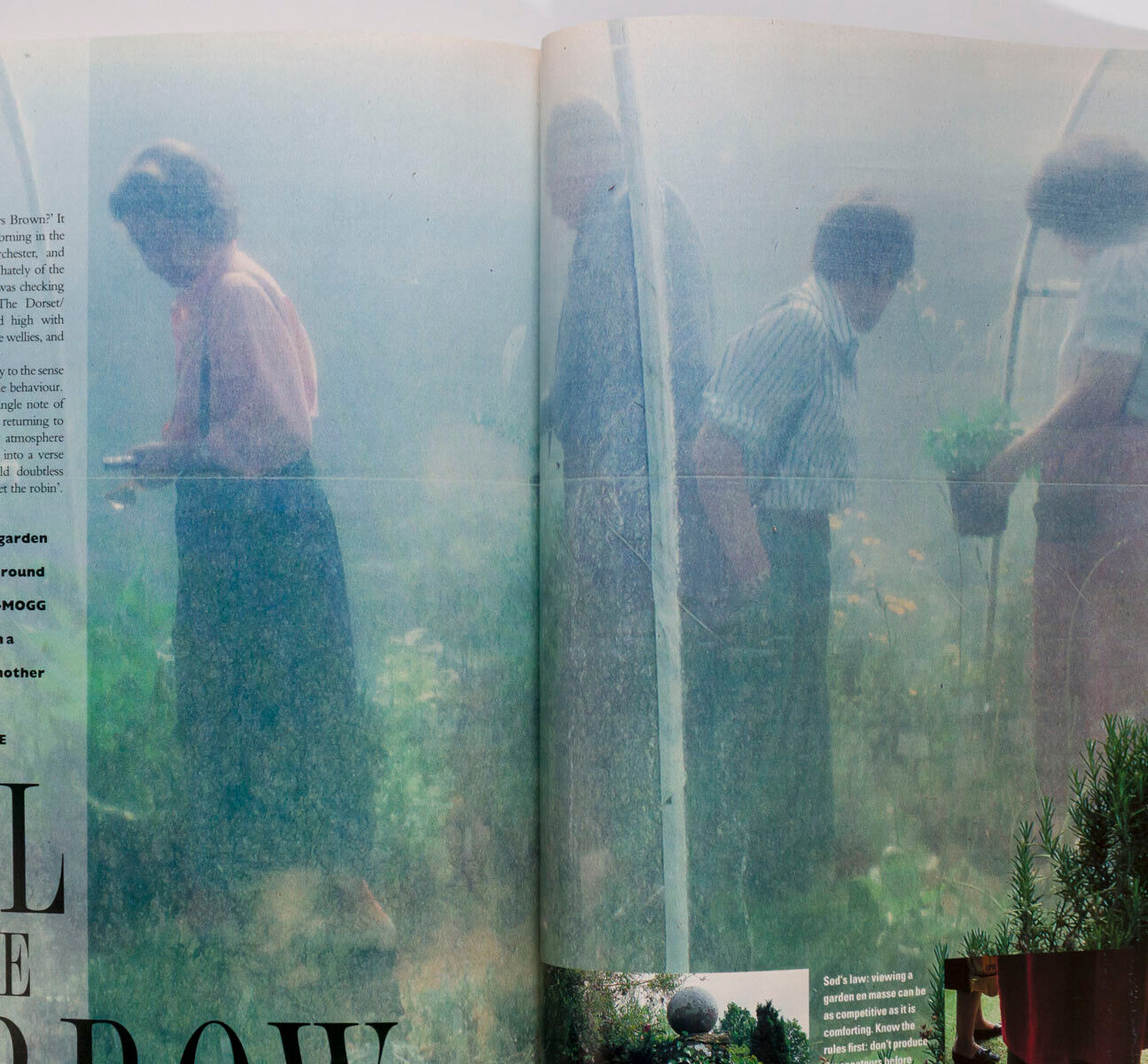 FANNY ARDANT Charlotte Gainsbourg JULIE DELPY Norma Major CORSET Harpers & Queen