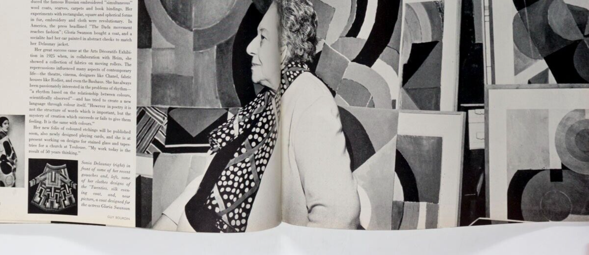 Veruschka JEAN SHRIMPTON Sonia Delaunay VOGUE February 1966 DUFFY Guy Bourdin UK