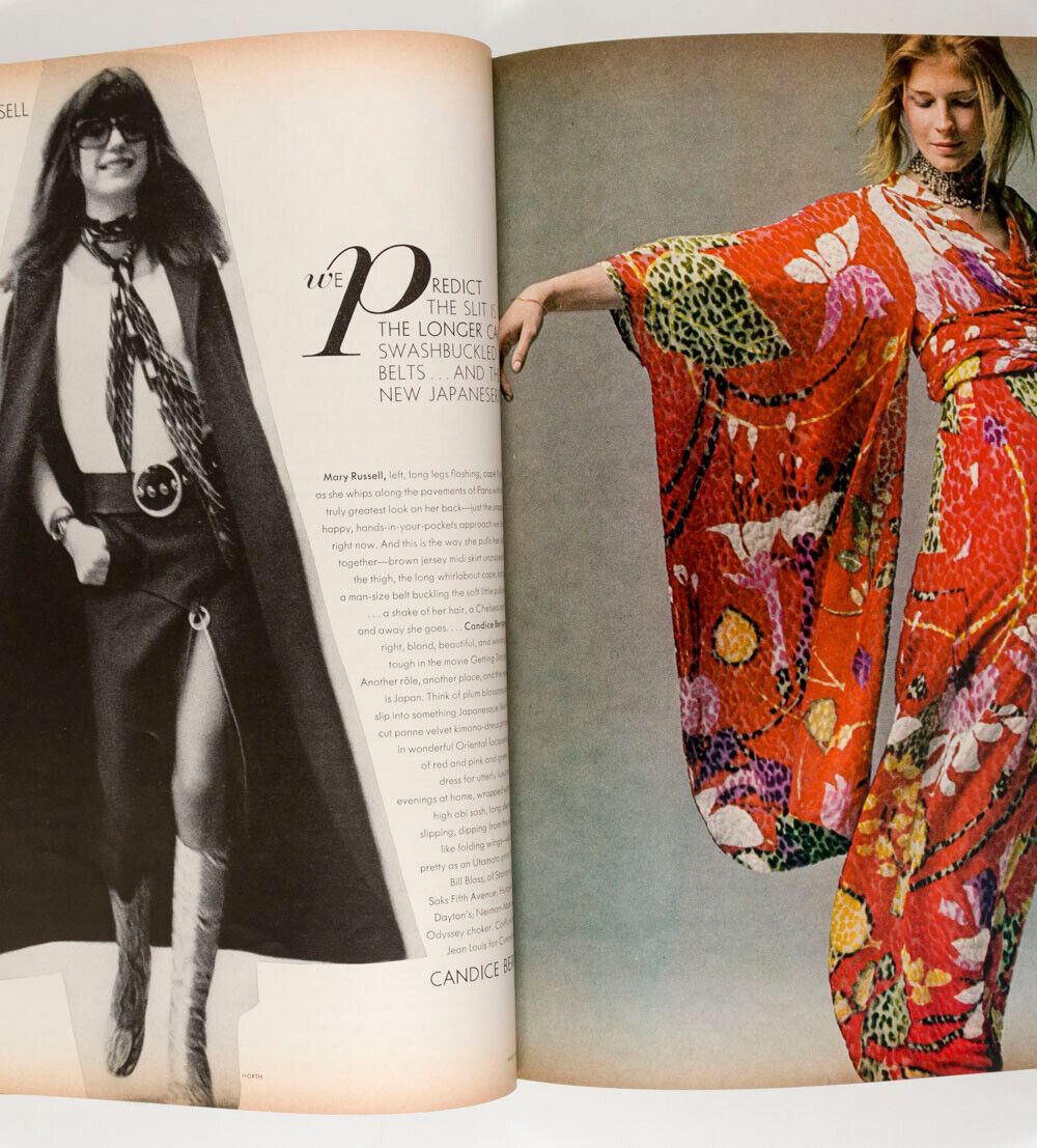 JEAN SHRIMPTON Princess Anne NAOMI SIMS Candice Bergen MARISA BERENSON Vogue US
