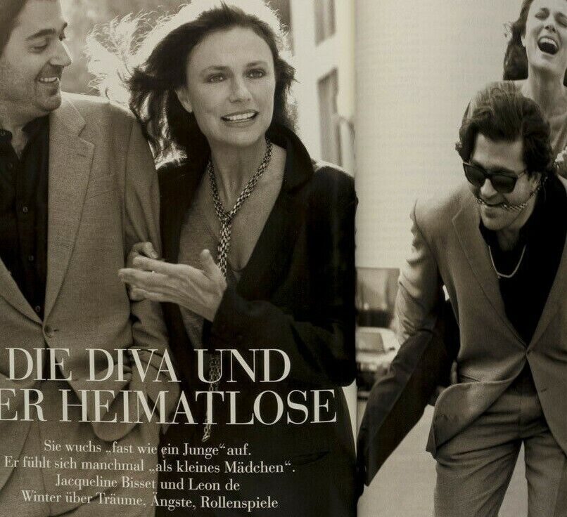 ISABELLE ADJANI Naomi JACKIE BISSET Carole Bouquet ISABELLA ROSSELLINI Vogue DE