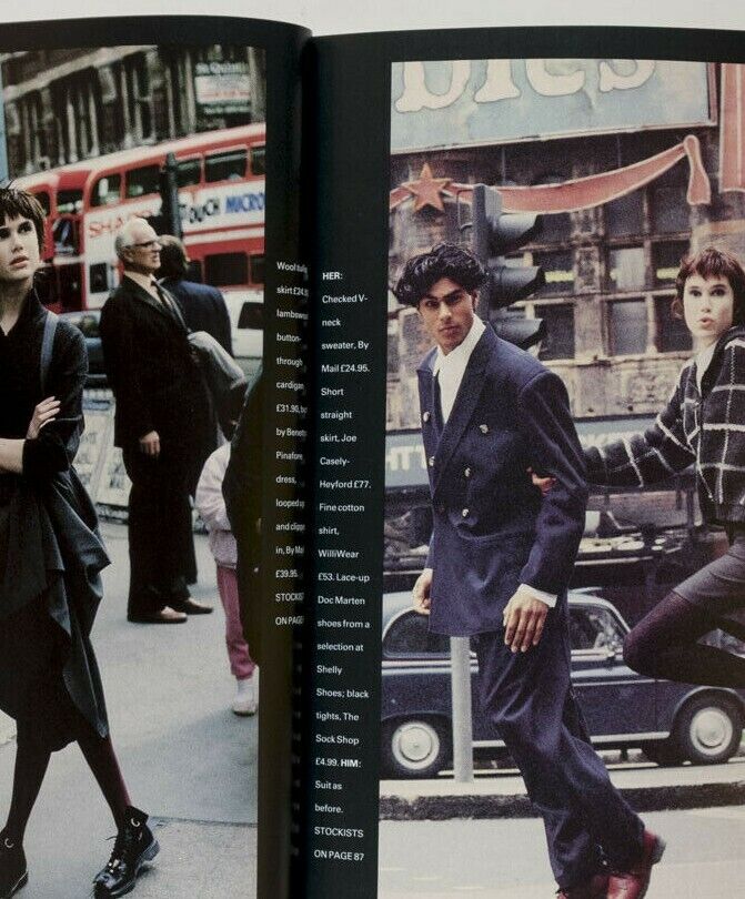 Leigh Bowery Bowie NICK KAMEN Cathee Dahmen NAOMI CAMPBELL Twiggy HONEY magazine