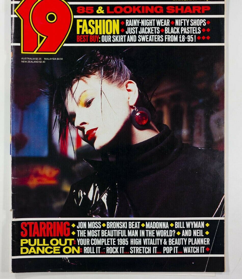 Pam Hogg BRONSKI BEAT Jon Moss BILL WYMAN Electric Ballroom HOWCHER 19 magazine