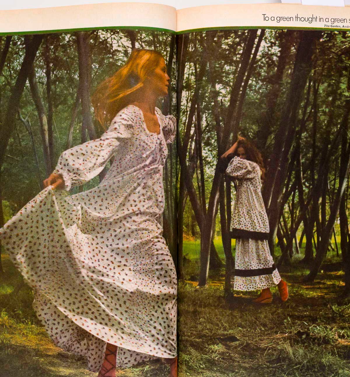 Mona Kristensen MIA FARROW Maudie James KANSAI YAMAMOTO Barry Lategan IRAN Vogue