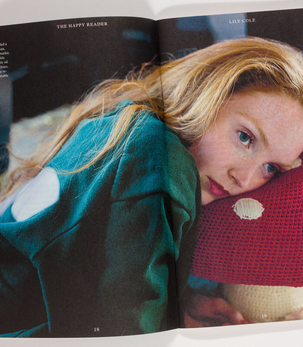 LILY COLE Penny Martin WOLFGANG TILLMANS The Happy Reader magazine 2017 Bookish