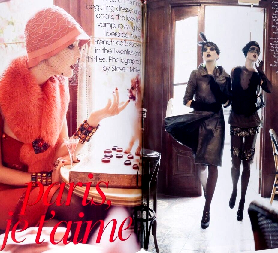 THE SEPTEMBER ISSUE Sienna Miller ANNA WINTOUR Mario Testino VOGUE Magazine 2007