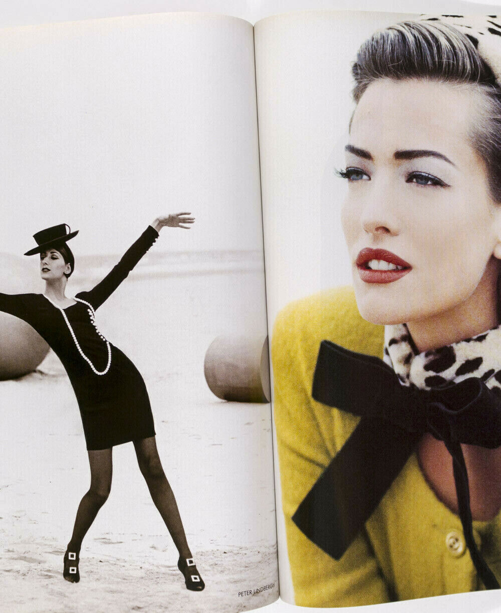 Linda Evangelista PETER LINDBERGH Helena Christensen JEAN MUIR Vogue 1991 Sep UK