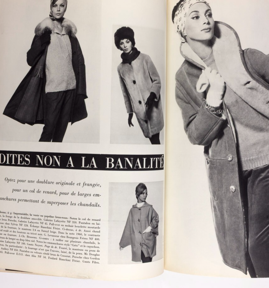 Anna Bjorck JOSPHINE BAKER Gruau PARIS VOGUE Nov 1960 Munich DRAZ Klein PEYNET