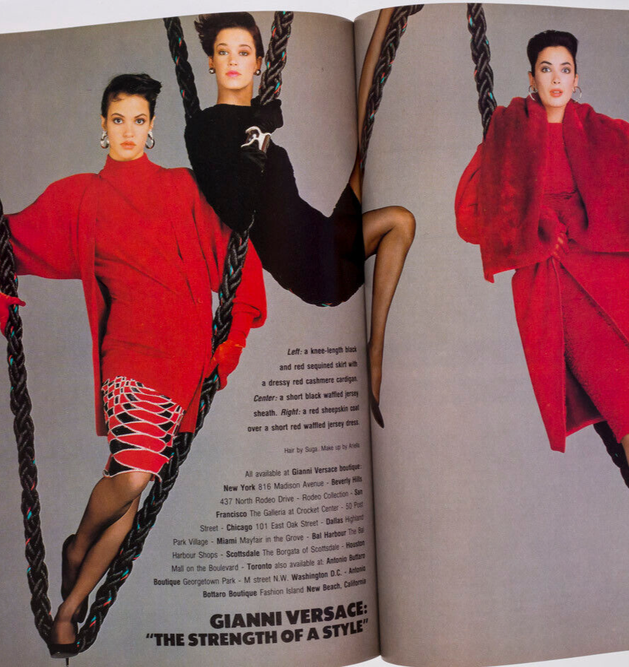 CINDY CRAWFORD 1st Vogue AVEDON The SuperModels TURLINGTON Sigourney HORST Penn