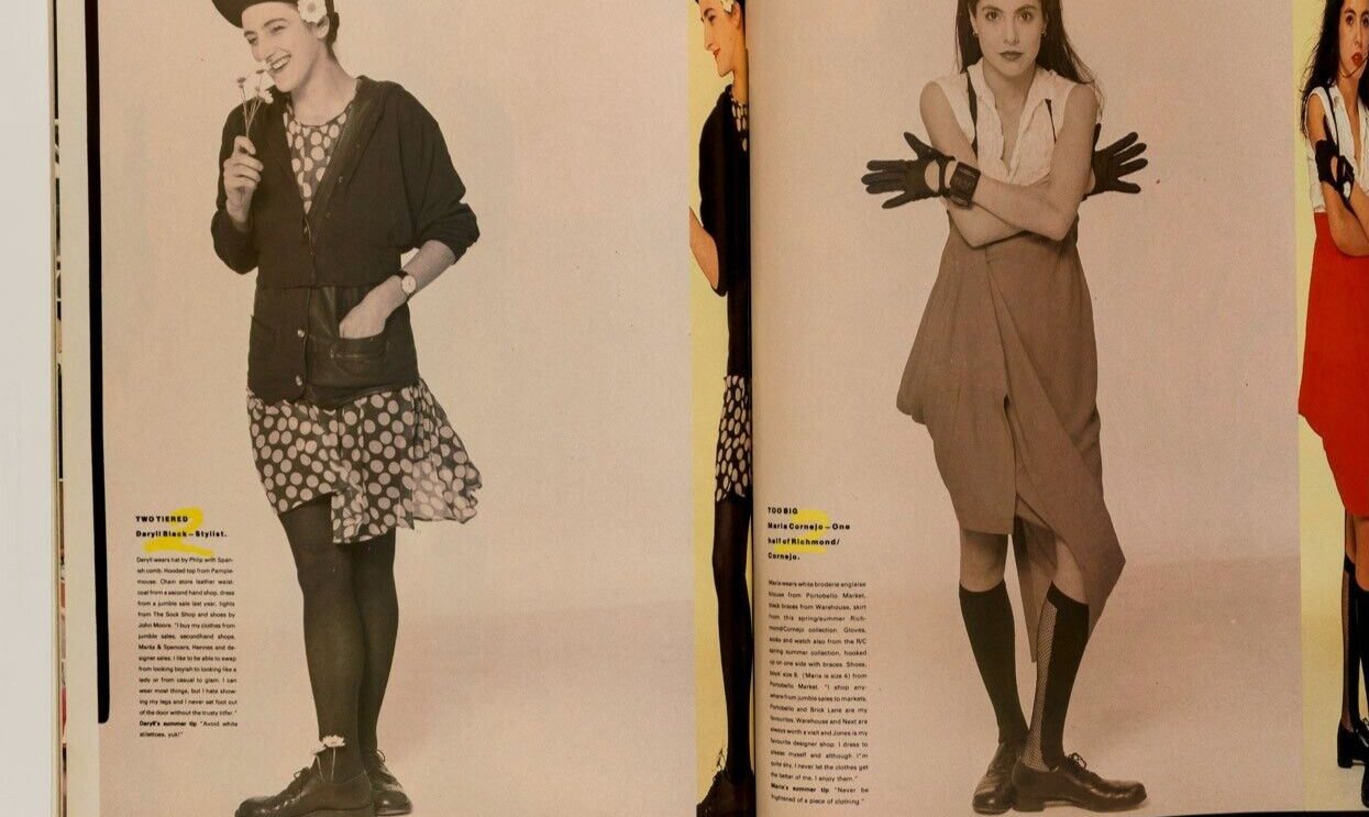 Leigh Bowery BOY GEORGE Suicidal Tendencies MARIA CORNEJO Levis DIY i-D magazine