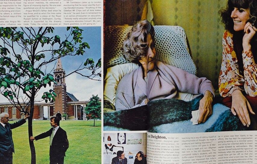 Don McCullin LEN DEIGHTON Susan Hampshire CAROLINE COON Sunday Times magazine