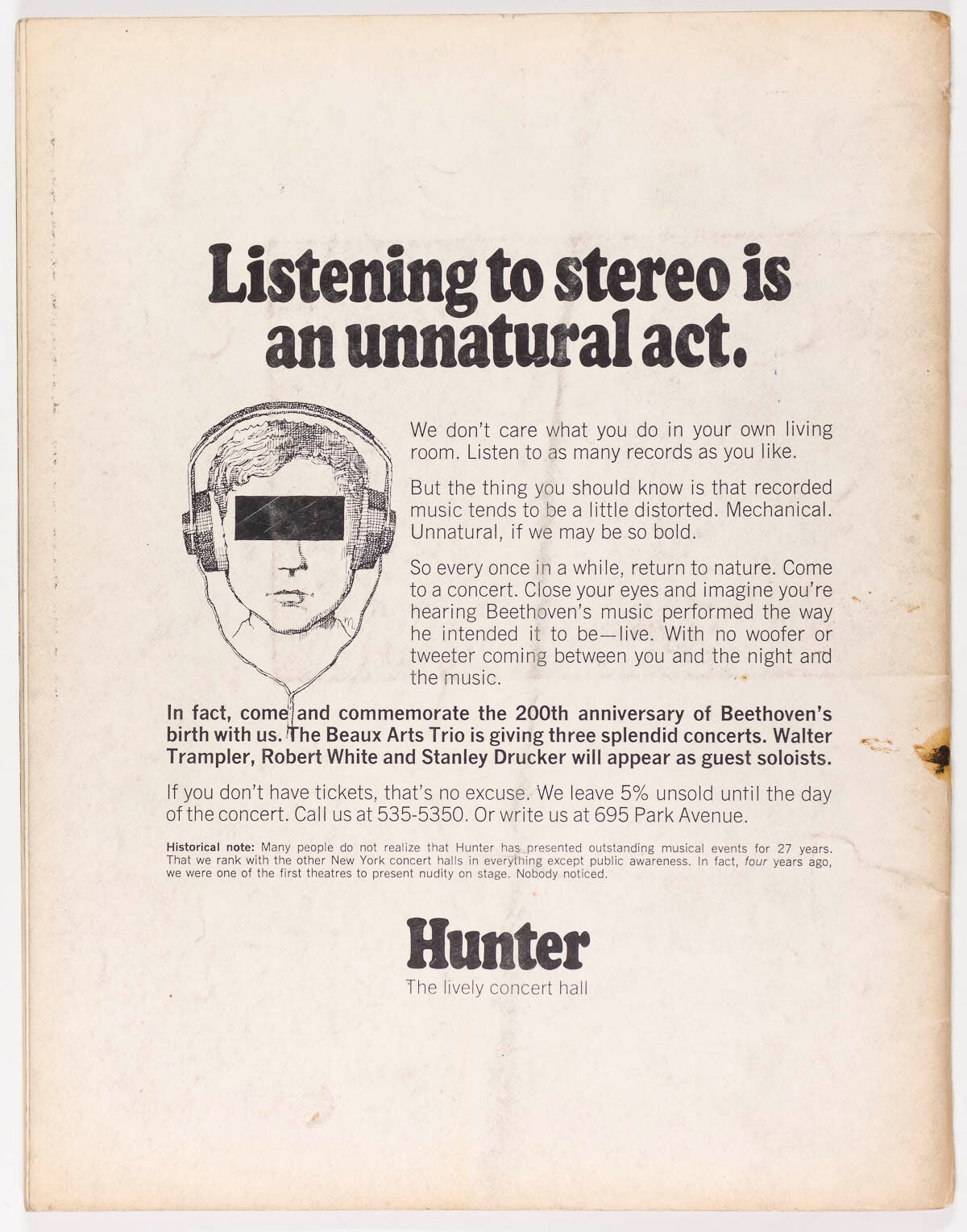 TOM WESSELMANN Hair LIZA MINELLI After Dark magazine Nov 1969 Emmaretta Marks US