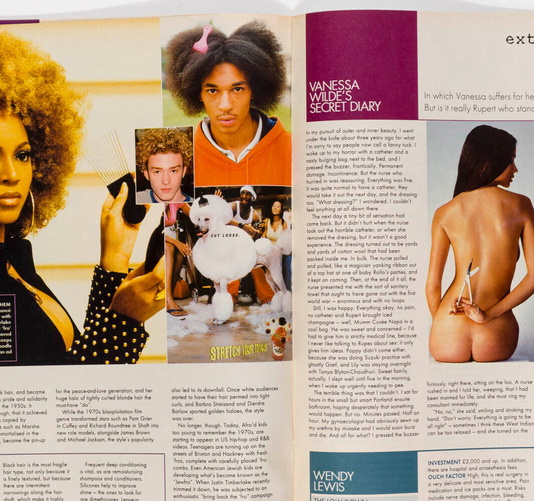Caroline Ribeiro VERSACE Helmut Newton NAOMI CAMPBELL Corinne Day Style Magazine
