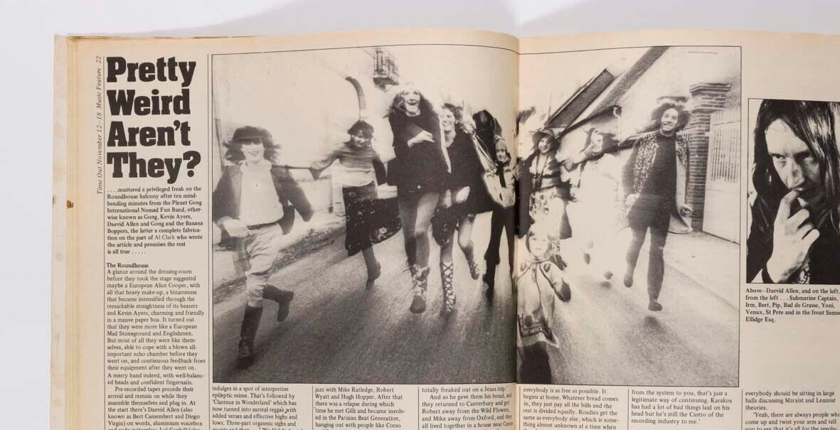 ALEISTER CROWLEY Kenneth Anger TV4 Kevin Ayers OZ MAGAZINE Nazareth 70s Time Out