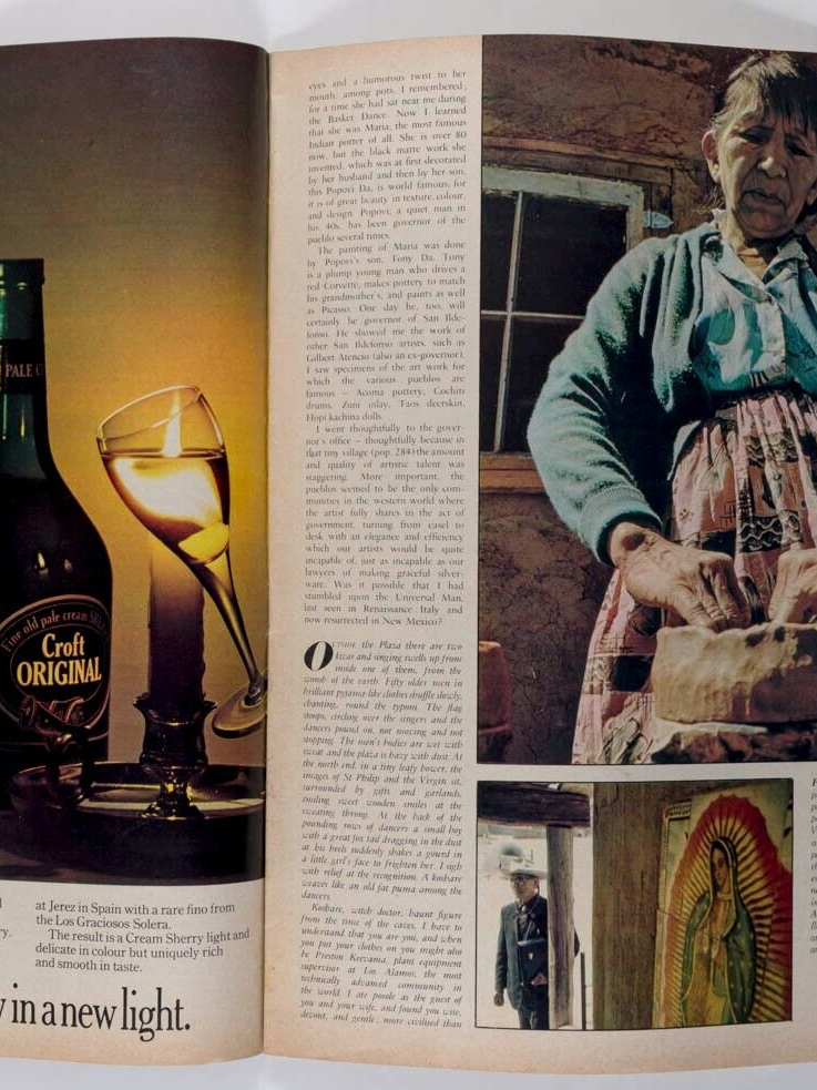 Veruschka JAGUAR XJ6 Jack Webber TELEGRAPH magazine September 1968 Mediums AVON