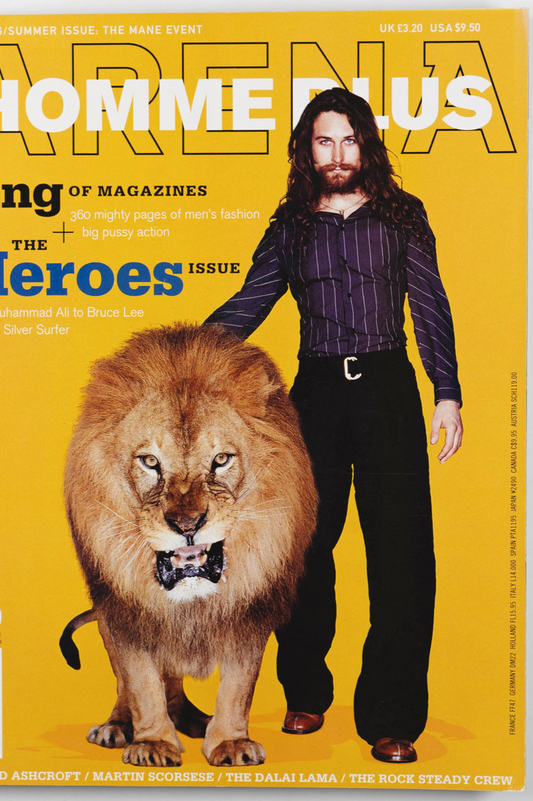 VIVIENNE WESTWOOD Steven Klein FAST SHOW Esther Canadas MARVEL COMIC Arena Homme