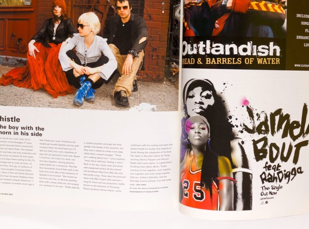 CHLOE SEVIGNY Terry Richardson HEDI SLIMANE i-D magazine 2003 vtg GOGOL BORDELLO