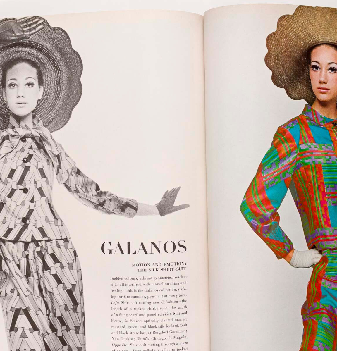 Veruschka COURREGES Marisa Berenson GUY BOURDIN Penn SINGAPORE Hong Kong VOGUE