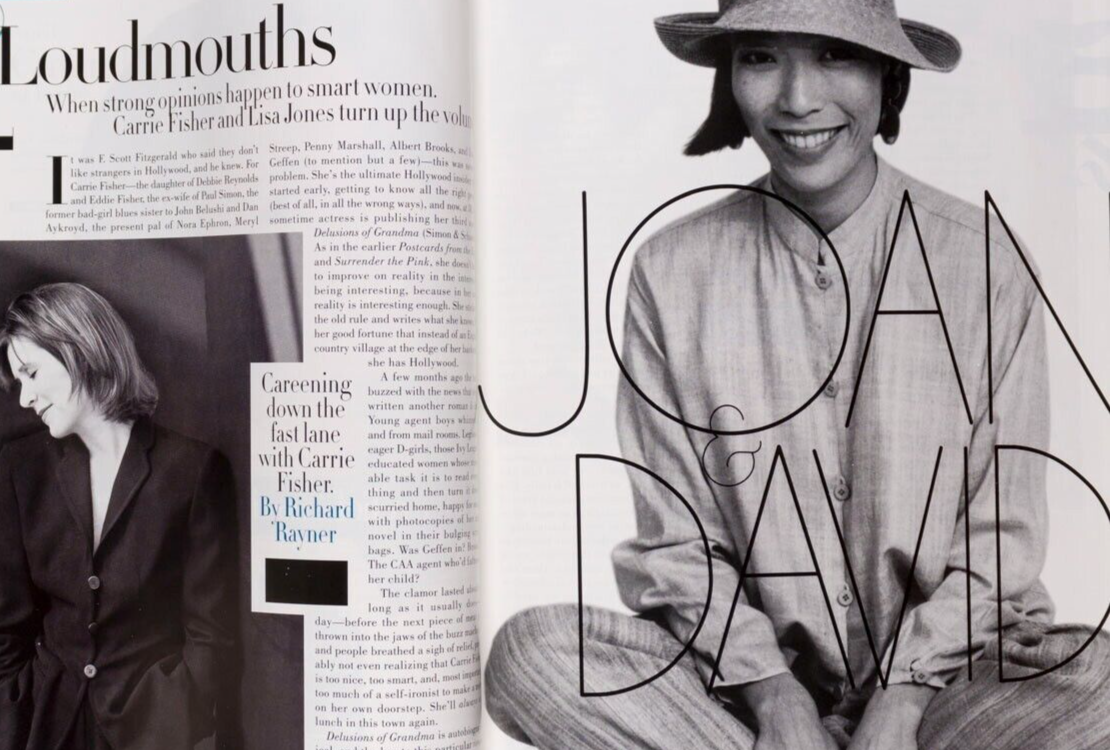 Kate Moss CLAUDIA SCHIFFER Carrie Fisher HARPERS April 1994 de Kooning COUTURE