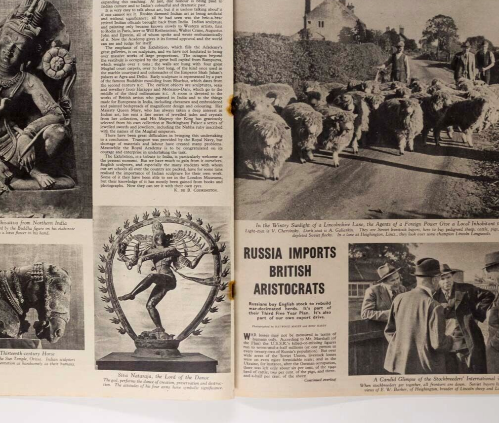 MARILYN MONROE Norma Jean ANDRE DE DIENES Picture Post magazine 1947 December UK