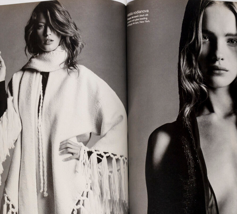 Gisele Bundchen CINDY CRAWFORD Patti Hanson TURLINGTON Jessica Miller W MAGAZINE