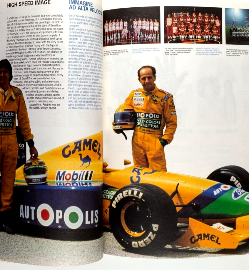 Colors magazine No 1 UNITED BENETTON Oliviero Toscani FALL WINTER 1991 LOOKBOOK