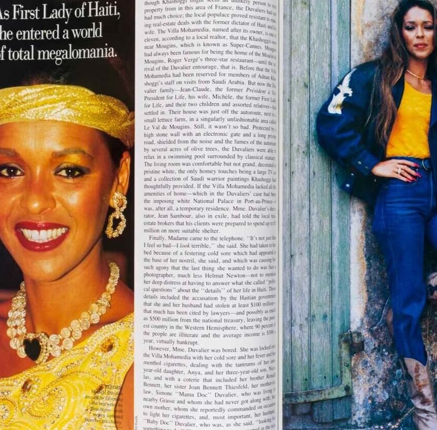 Madonna KEITH HARING Leibovitz TINA TURNER Margaret Campbell PRINCE Vanity Fair