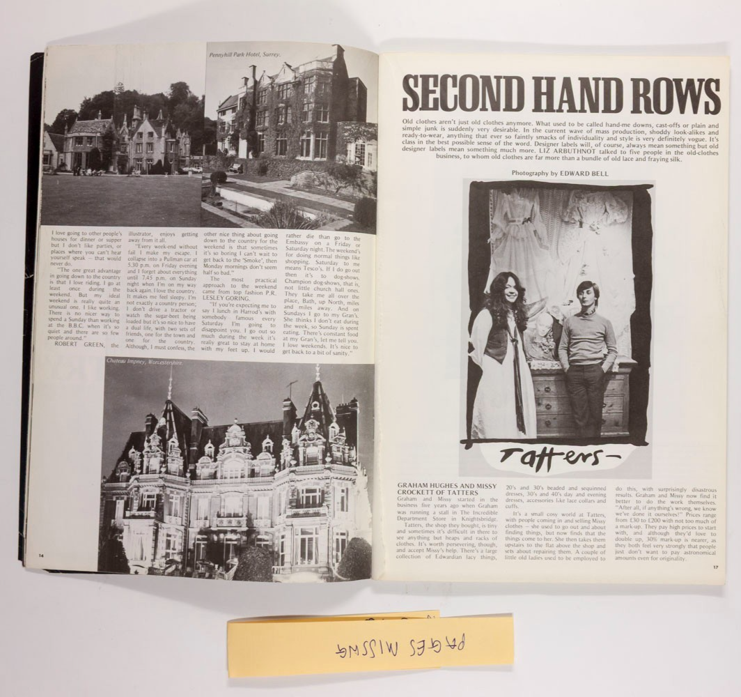 David Bowie SYDNE ROME Paula Yates INDEX magazine 2 1975 Barbra Streisand BIANCA