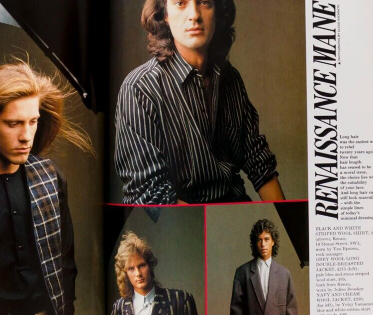 Catherine Oxenberg PAUL NICHOLAS Gianfranco Ferre TIM RICE Dufy HARPER'S & QUEEN