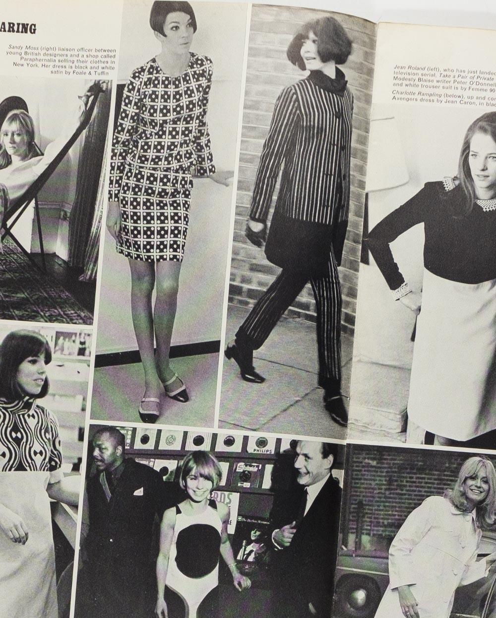 ARTHUR MILLER Charlotte Rampling TWIGGY Susannah York LONDON LIFE magazine 1966