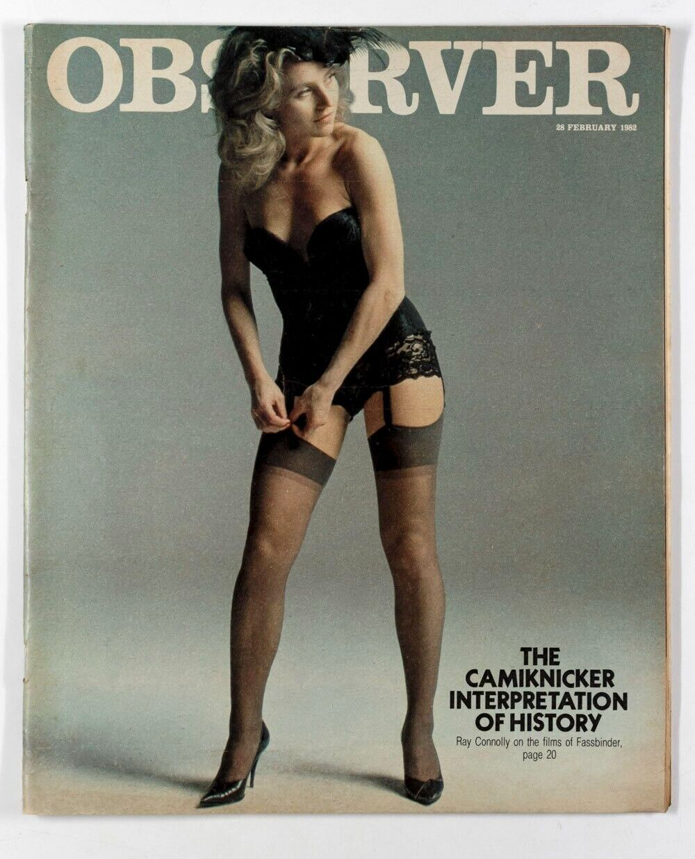 Hanna Schygulla FASSBINDER Barbara Sukowa BOWIE George Melly OBSERVER magazine