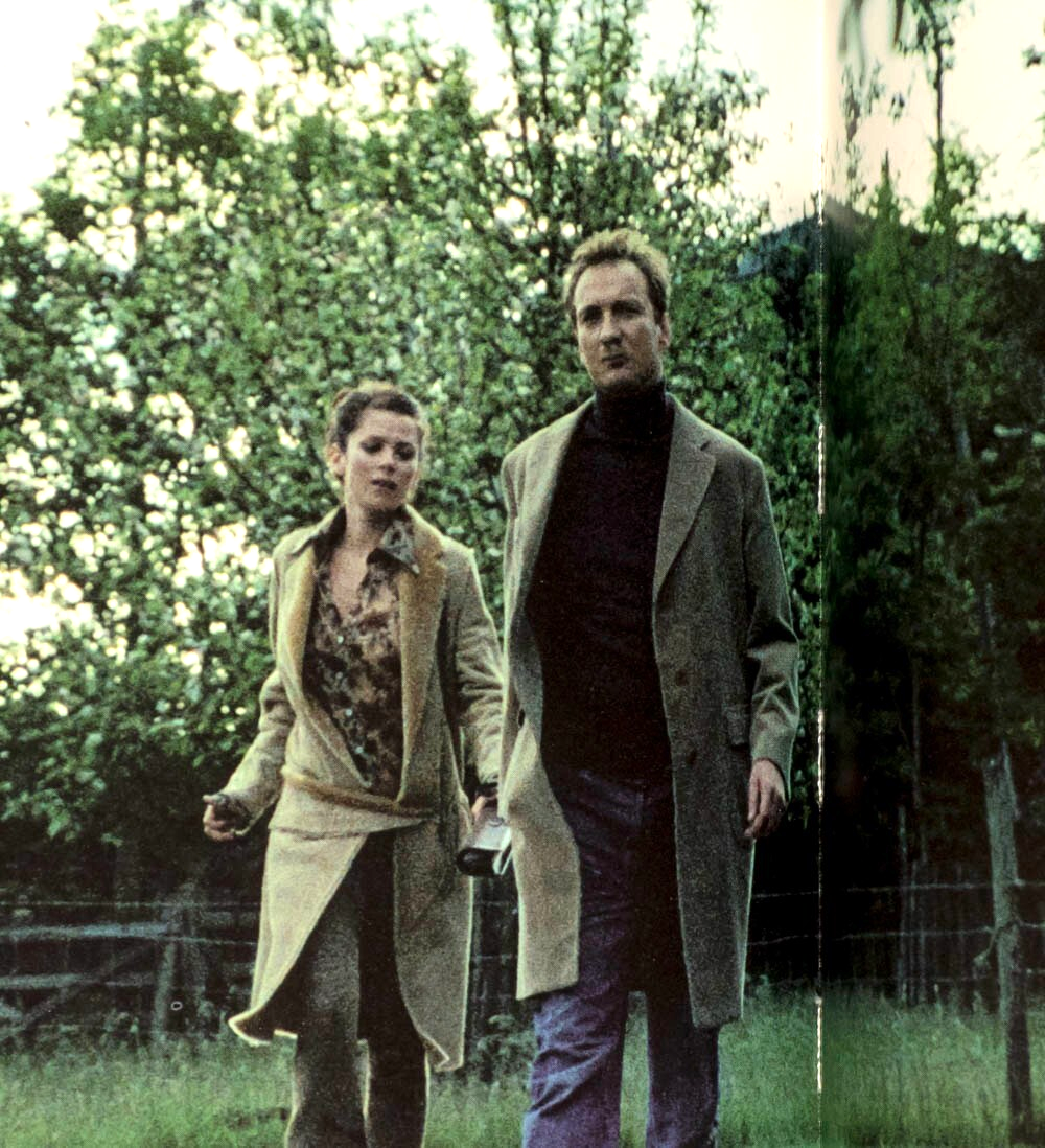 Anna Friel DAVID THEWLIS Spies MULBERRY lookbook CATALOGUE Autumn Winter 2001 UK