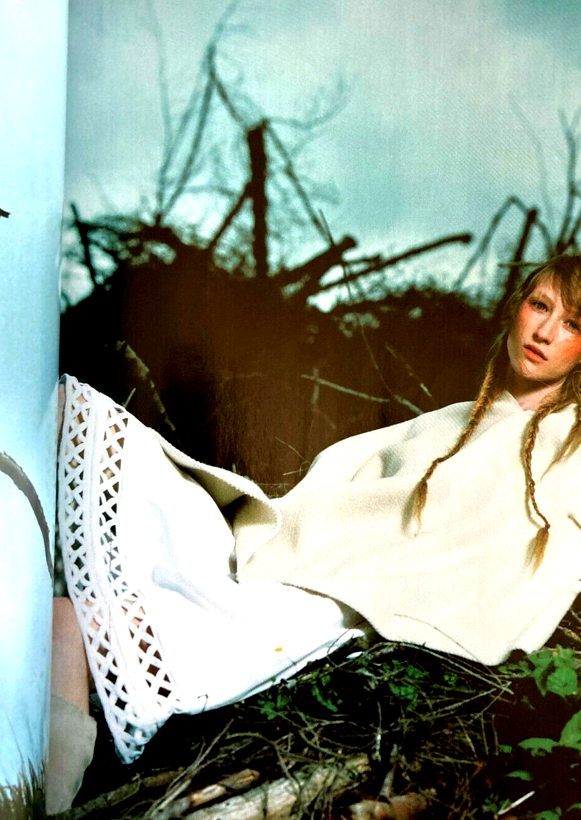 CARMEN KASS Jean Baptiste Mondino KENZO French PARIS VOGUE magazine October 1999