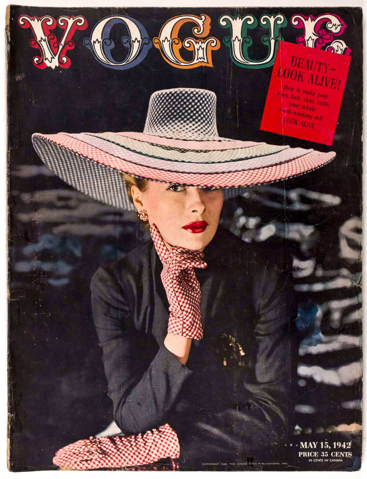 Florence Reichman RENE BOUCHE John Rawlings RBW Carl Erickson VOGUE May 1942 vtg