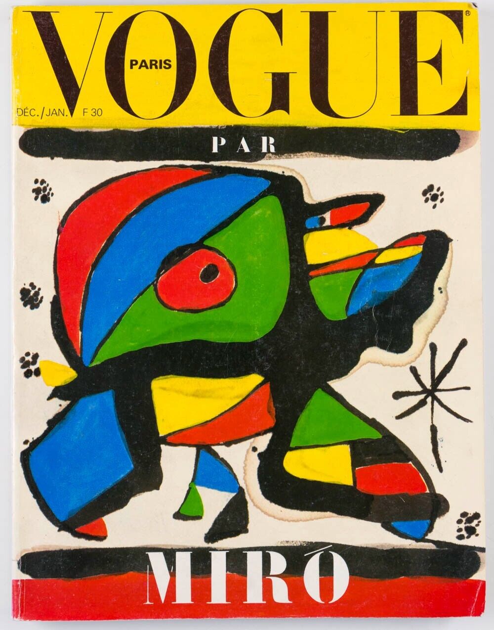 Joan Miro HELMUT NEWTON Horst GRUAU Janice Dickinson HCB Kim Alexis PARIS VOGUE