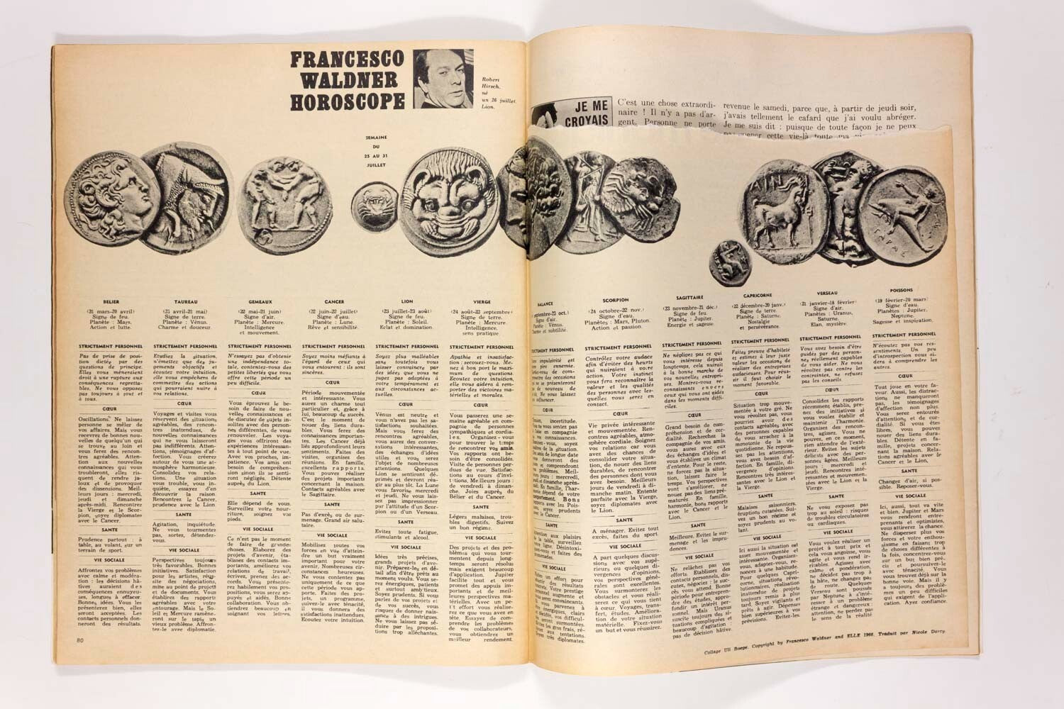 Anouk Aimee PIERRE BAROUH Bardot USSR St Tropez SACHA Michel Legrand FRENCH ELLE