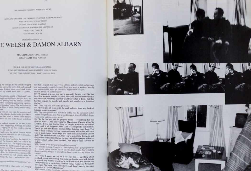 BLUR Daft Punk LEIGH BOWERY Blah Magazine  # 1 PRODIGY Iggy Pop DIESEL Beck 1996