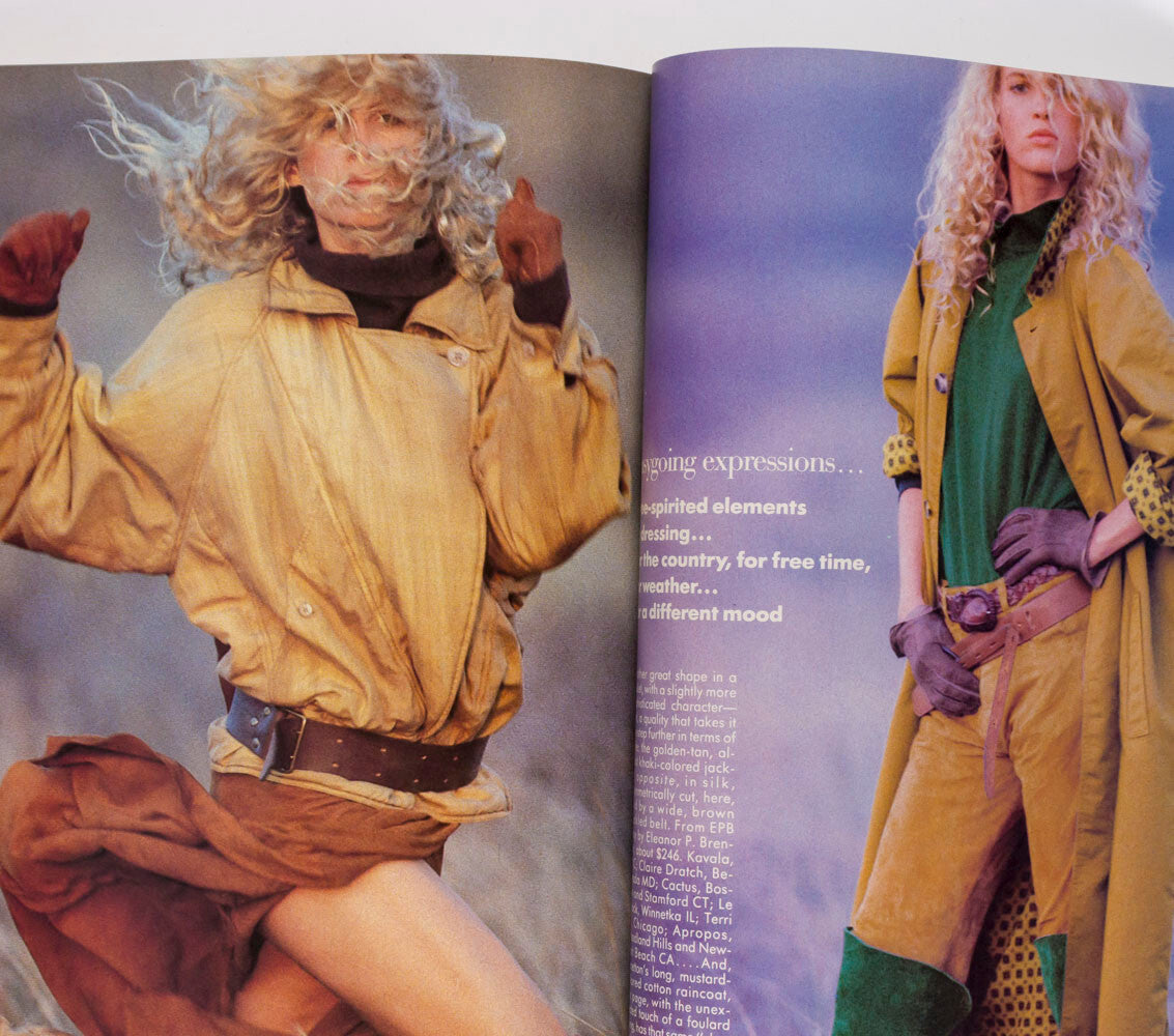 CINDY CRAWFORD 1st Vogue AVEDON The SuperModels TURLINGTON Sigourney HORST Penn