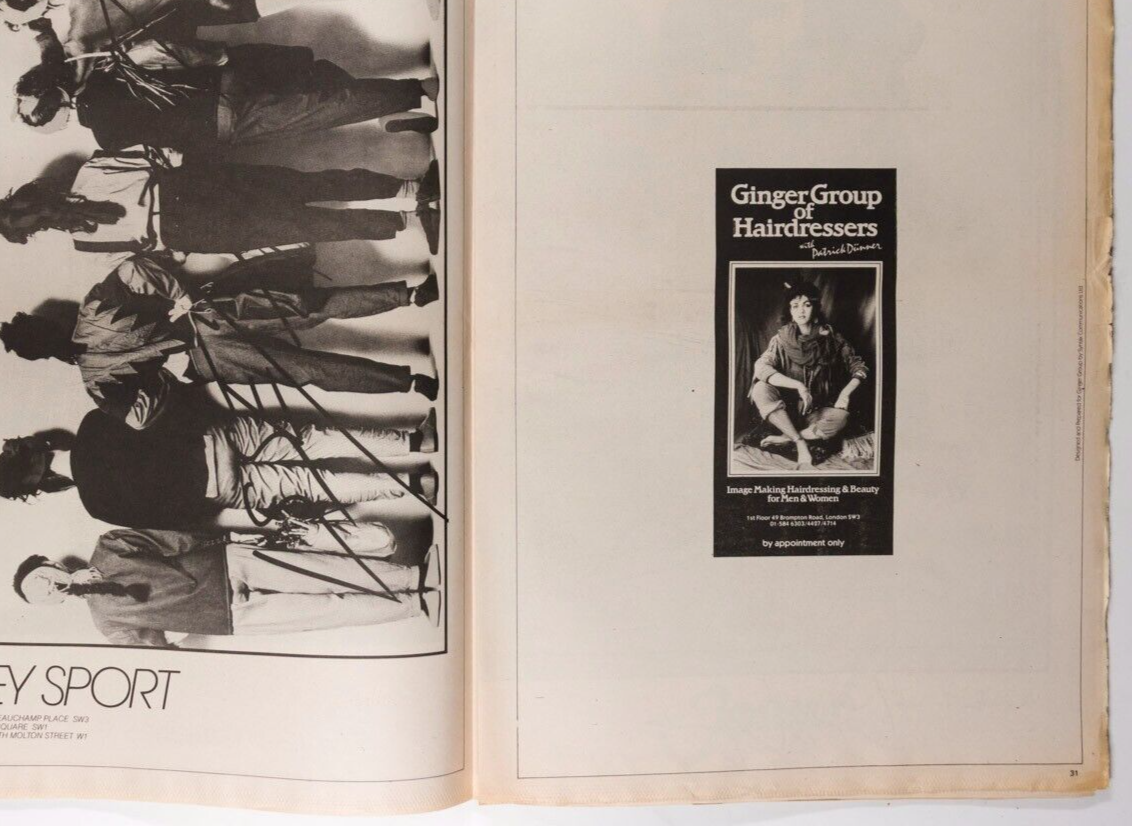 CATHERINE OXENBERG Gail Elliot MARIE HELVIN Ritz magazine JARED MARTIN Versace