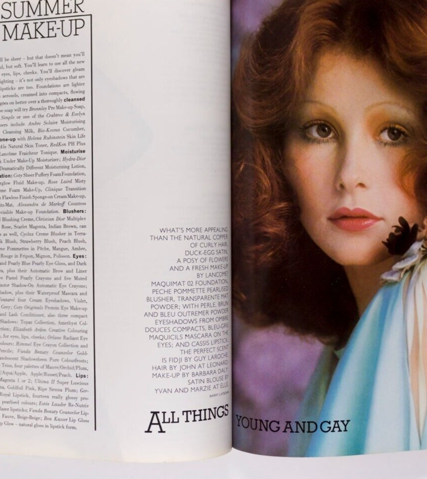 Norman Parkinson PETER SELLERS Clio Goldsmith VOGUE BEAUTY magazine PATRICK HUNT