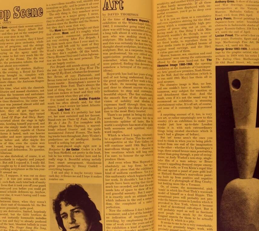 Ingrid Boulting MAUDIE JAMES Nik Cohn MICHAEL YORK Elizabeth Toro QUEEN magazine