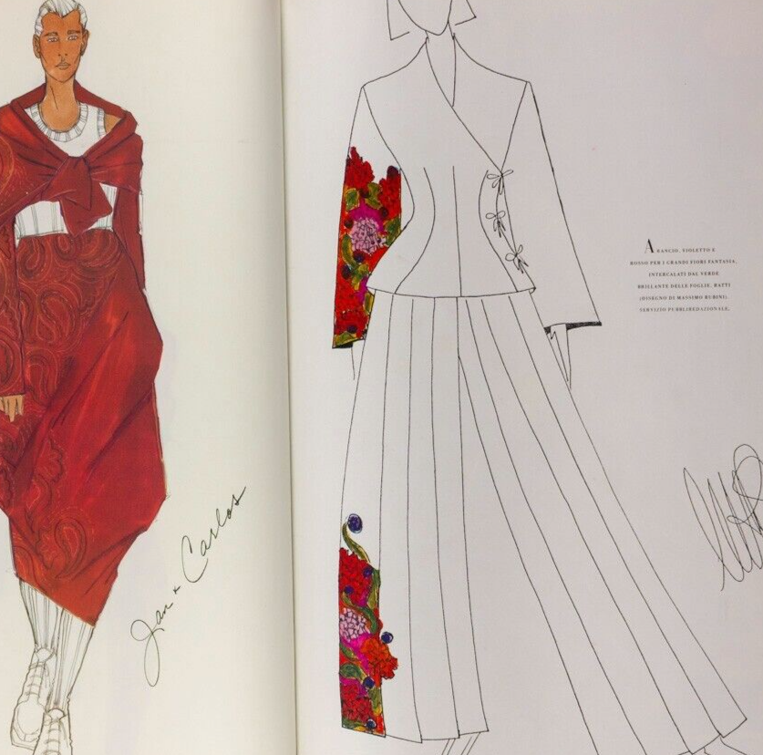 MATS GUSTAFSON Vivienne Westwood KOJI TATSUNO ~ VOGUE ITALIA wool supplement VTG