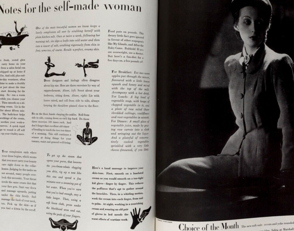 LEE MILLER Norman Parkinson CECIL BEATON Vogue February 1945 80th birthday gift