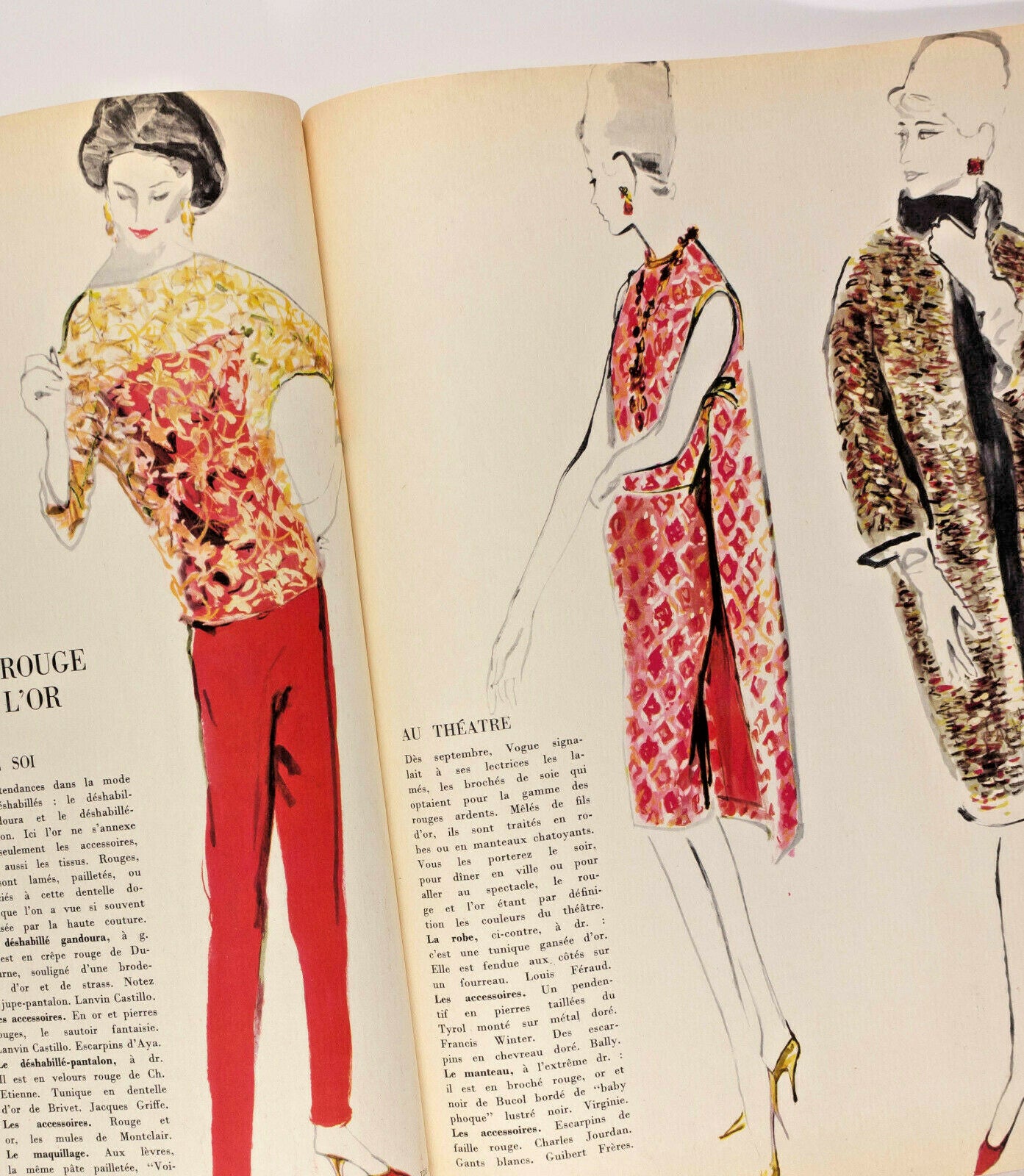 Anna Bjorck JOSPHINE BAKER Gruau PARIS VOGUE Nov 1960 Munich DRAZ Klein PEYNET