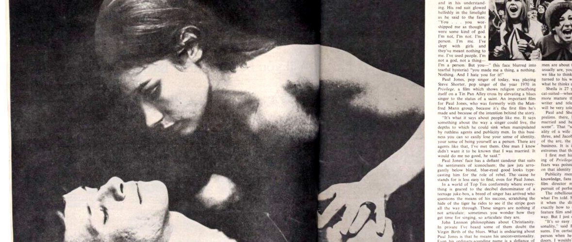 Paul Jones JEAN SHRIMPTON Joanna Lumley SPENCER DAVIS John Goude WM magazine 60s