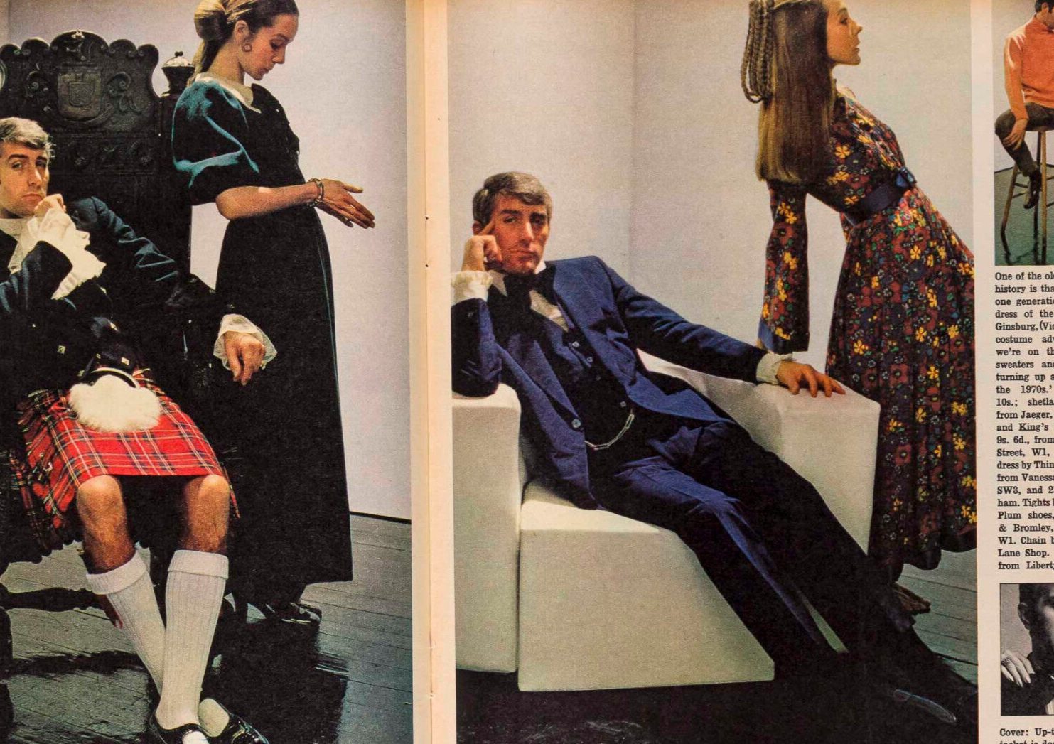 ANTHONY TROLLOPE Len Deighton BARRY FANTONI Observer magazine 1968 Brian Duffy